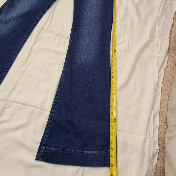 SHAFT JEANS  LOLA FLARED STRETCH COTTON DENIM JEAN - Picture 8 of 16